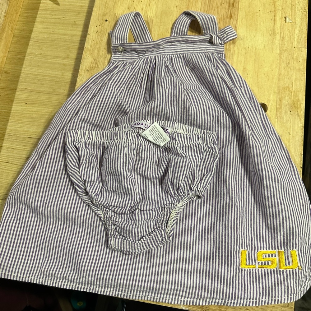 Baby Girl LSU dress